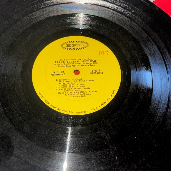 Black Orpheus Original Soundtrack; Record - Picture 6 of 6